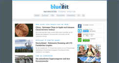 Desktop Screenshot of bluebit.de